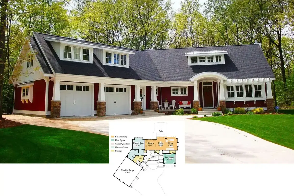 Redwood Hollow dezvăluie designul modern al fermei spațioase