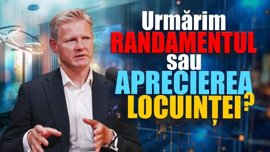 Banii din imobiliare: Cum alegem între chiria lunară și creșterea prețului proprietății