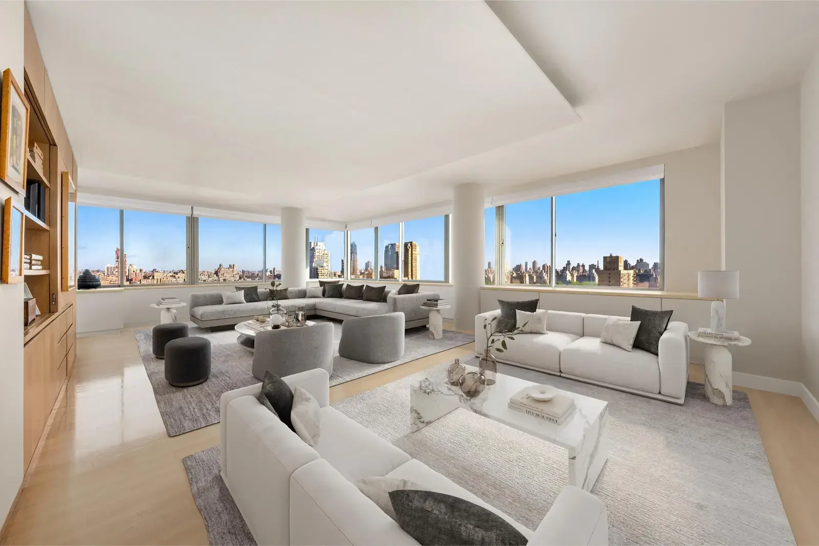 Liam Neeson a locuit într-un apartament de lux din New York