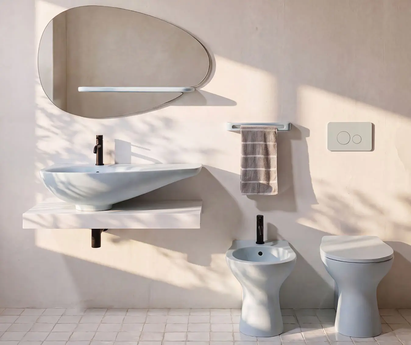 Designul inovator al lui Karim Rashid redefinește obiectele sanitare în noua colecție Kallia